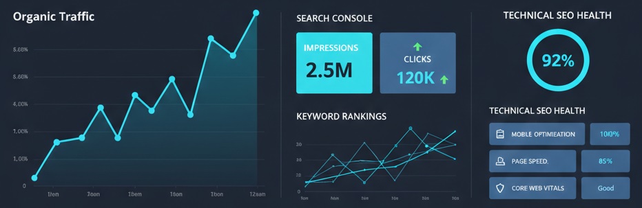 SEO Services Results and Reports SEO Services Results and Reports