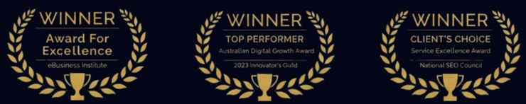 Polar Web Agency 2023 Innovator’s Guild Australian Digital Growth Top Performer, Excellence Award & Client’s Choice Service Excellence Winner. Polar Web Agency 2023 Innovator’s Guild Australian Digital Growth Top Performer, Excellence Award & Client’s Choice Service Excellence Winner.